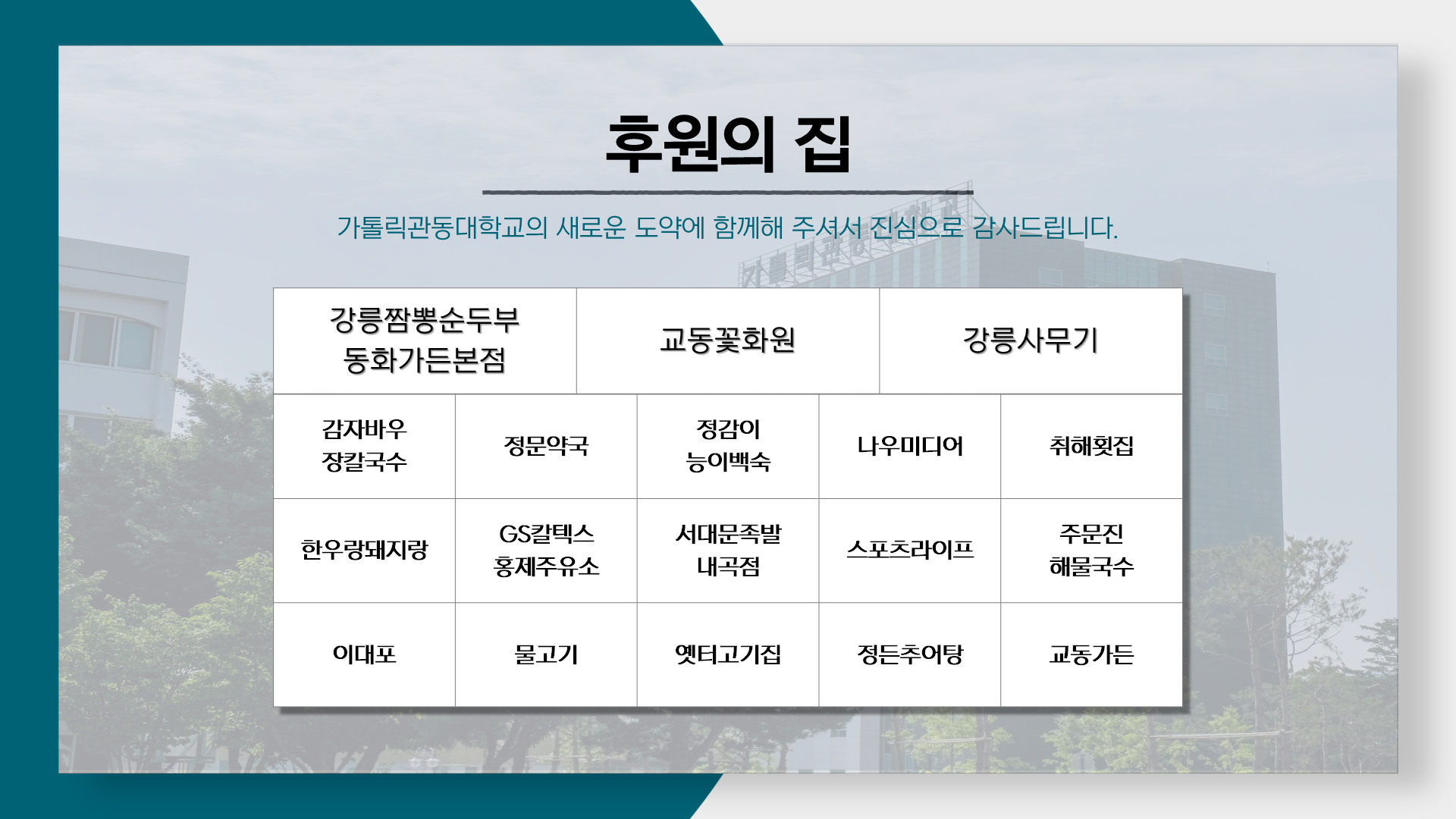 후원의집 목록