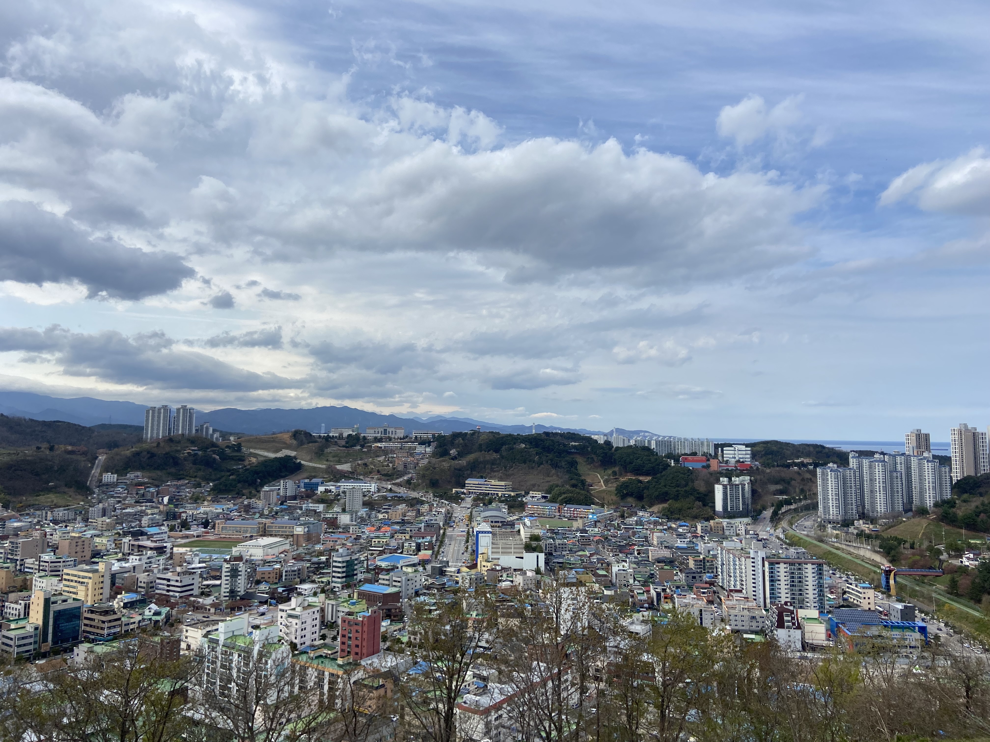 봉황산에서 본 삼척시 일대.jpg 첨부 이미지